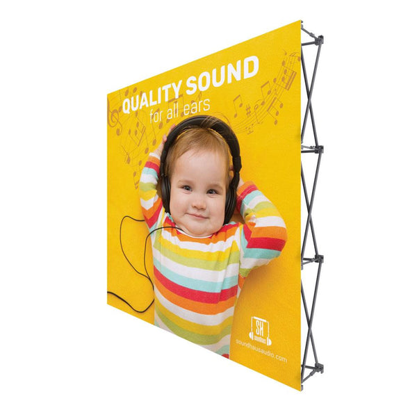 8 foot Fabric Pop Up Display