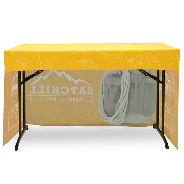 Fitted Table Throw Full Color Dye Sub Print