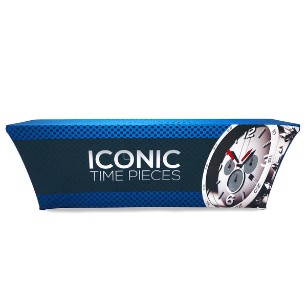 Stretch Table Throw Full Color Dye Sub Print