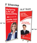 Agent Retractable Banner Stand