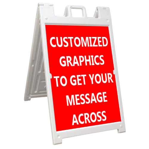 SIGNICADE® SIDEWALK SIGN or Sandwich Sign