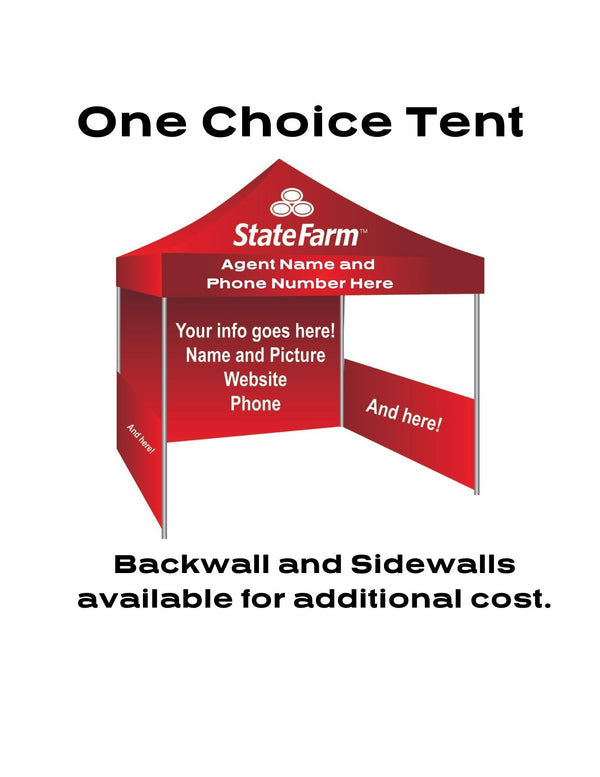 Statefarm Agent One Choice Tent