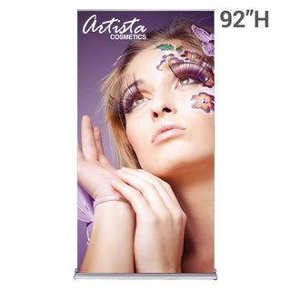 silverstep retractable banner stand 48"