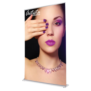 silverstep retractable banner stand 60"